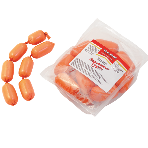 Сосиски Фирменные с сыром