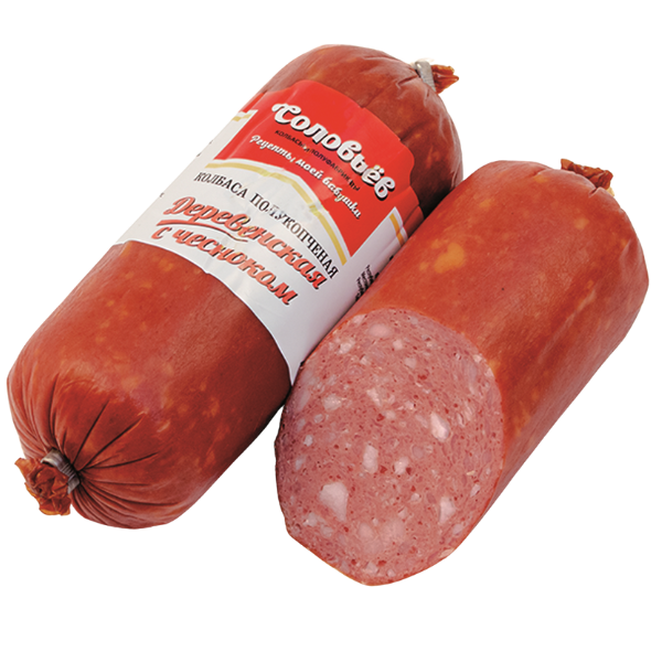 Деревенская с чесноком 350гр